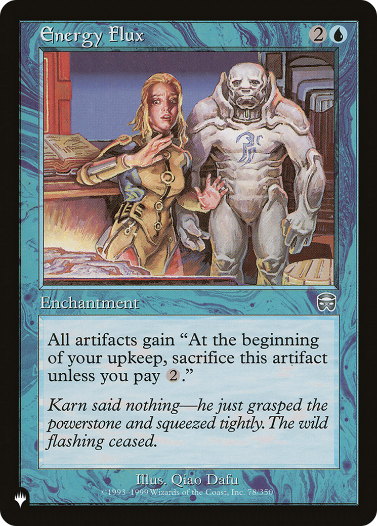Energy Flux (LIST-MMQ-78)  - The List