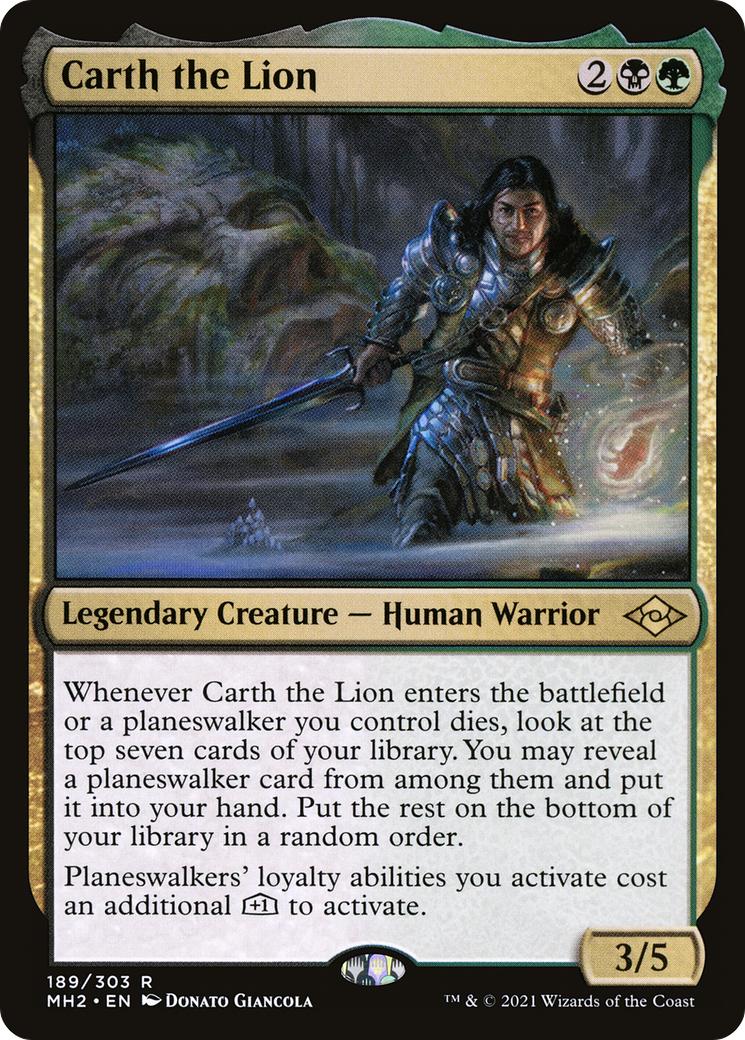 Carth the Lion (MH2-189)  - Modern Horizons 2