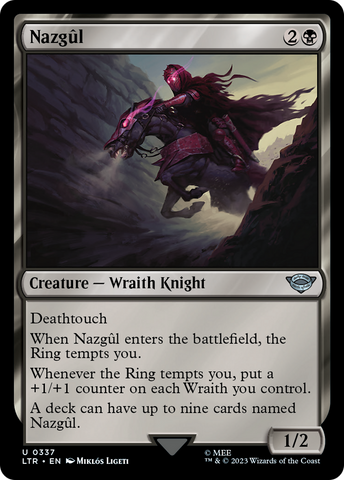 Nazgul (0337) (LTR-337)  Foil - The Lord of the Rings: Tales of Middle-earth