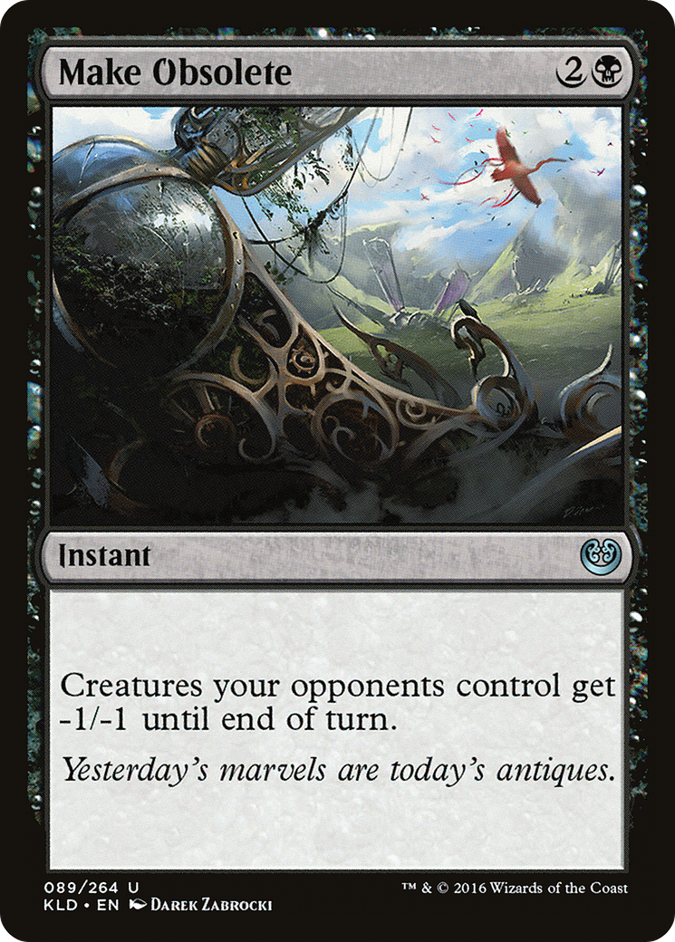 Make Obsolete (KLD-089)  Foil - Kaladesh