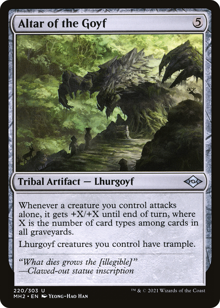 Altar of the Goyf (MH2-220)  - Modern Horizons 2