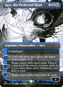 Jace, the Perfected Mind (Borderless) (ONE-336)  Foil - Phyrexia: All Will Be One: (Showcase)