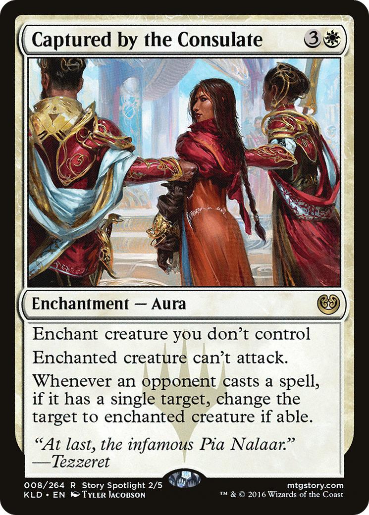 Captured by the Consulate (KLD-008)  Foil - Kaladesh