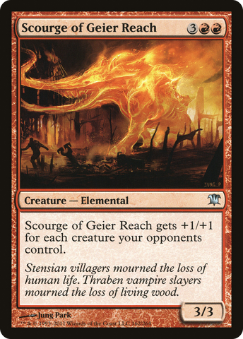 Scourge of Geier Reach (ISD-162)  - Innistrad