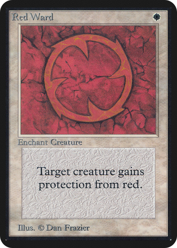 Red Ward (LEA-)  - Limited Edition Alpha
