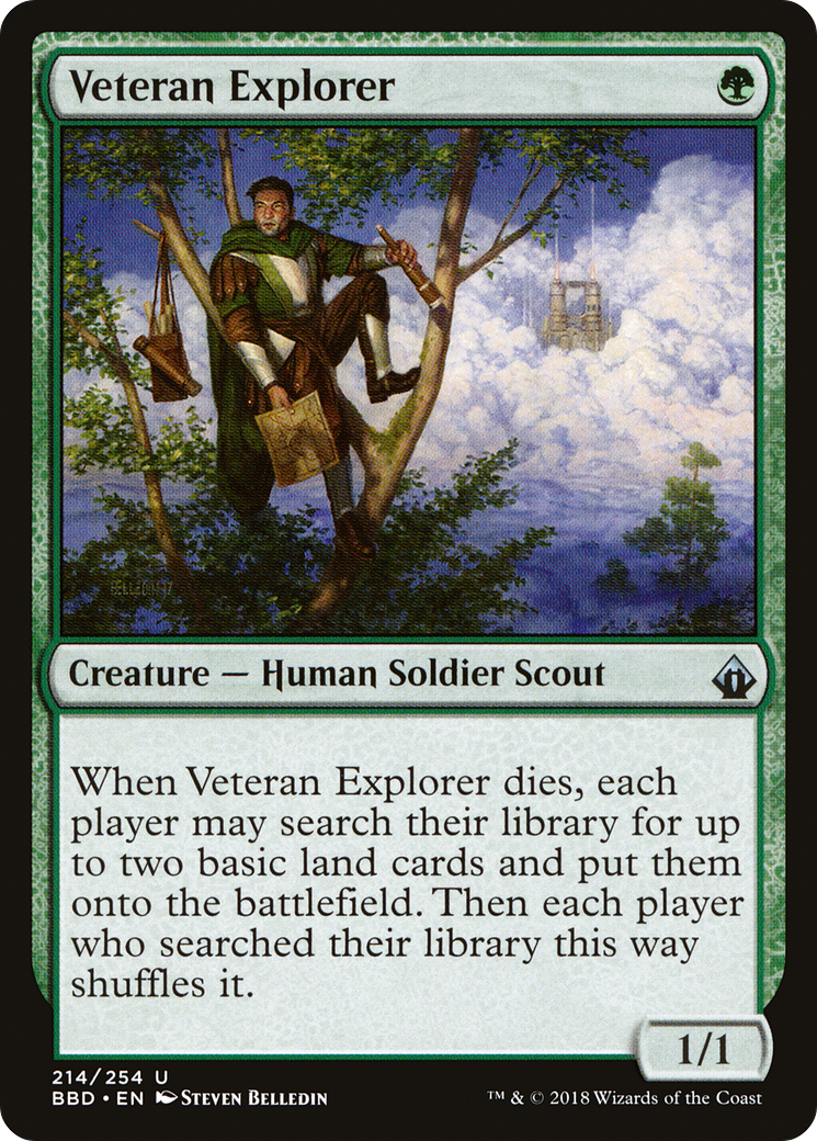Veteran Explorer (BBD-214)  Foil - Battlebond