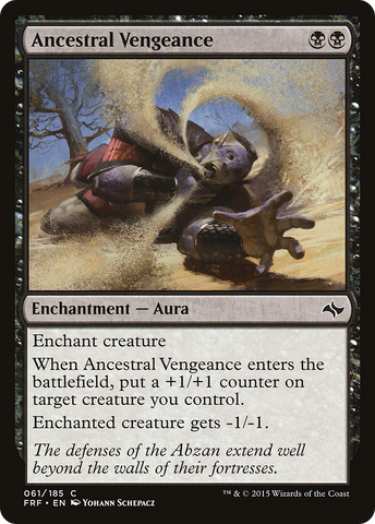 Ancestral Vengeance (FRF-061)  Foil - Fate Reforged