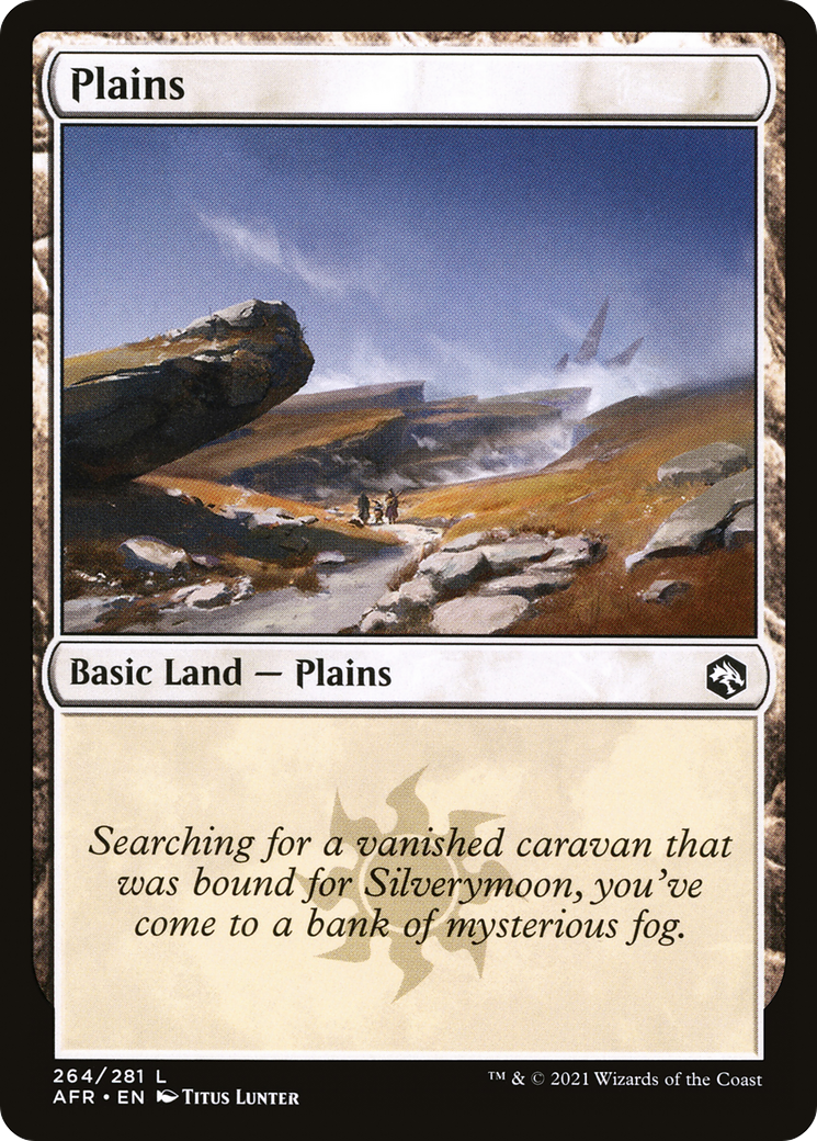 Plains (264) (AFR-264)  Foil - Adventures in the Forgotten Realms