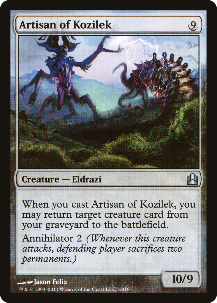 Artisan of Kozilek (CMD-001)  - Commander 2011