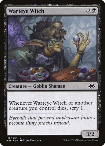 Warteye Witch (MH1-115)  - Modern Horizons