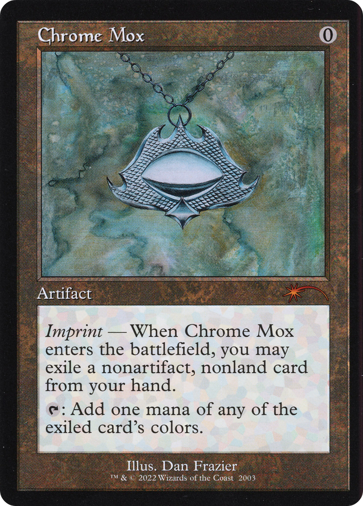 Chrome Mox (SLC-2003)  Foil - Secret Lair Countdown Kit