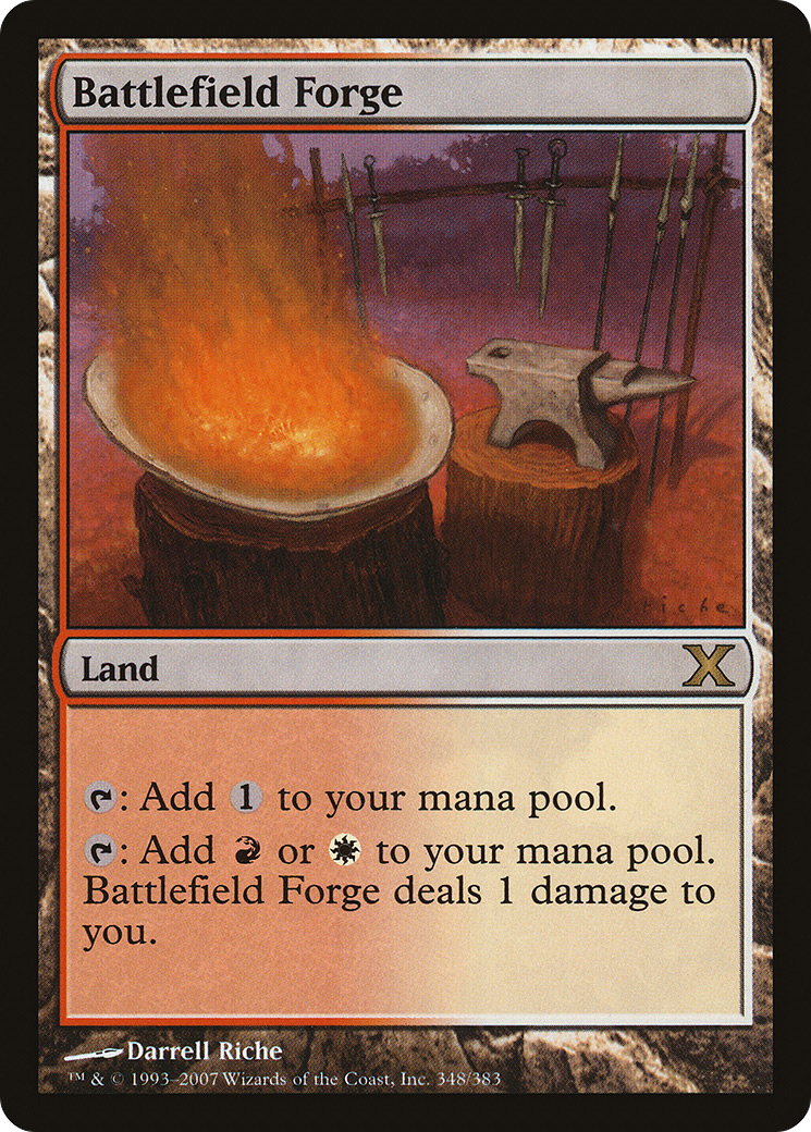 Battlefield Forge (10E-348)  Foil - Tenth Edition