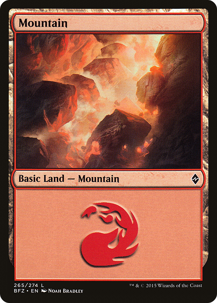 Mountain (265) (BFZ-265)  - Battle for Zendikar