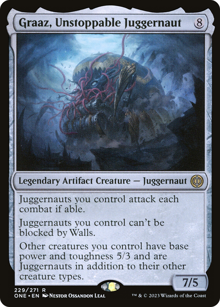 Graaz, Unstoppable Juggernaut (ONE-229)  - Phyrexia: All Will Be One