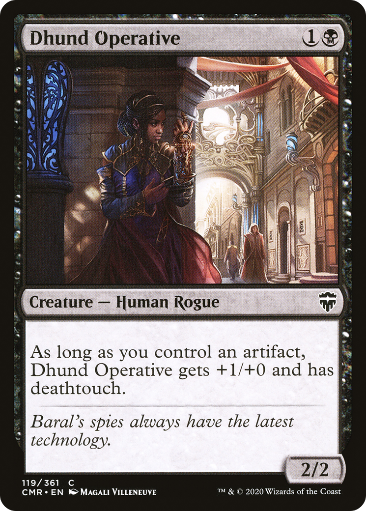 Dhund Operative (CMR-119)  Foil - Commander Legends