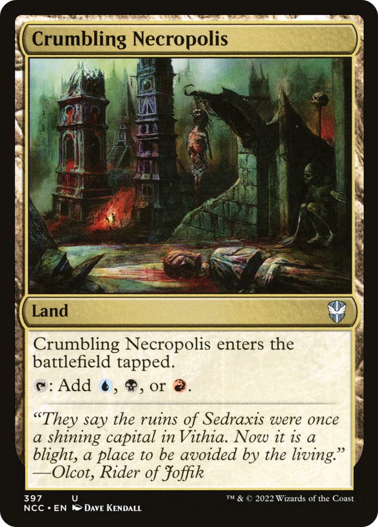 Crumbling Necropolis (NCC-397)  - New Capenna Commander