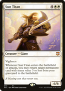 Sun Titan (AFC-073)  - Forgotten Realms Commander