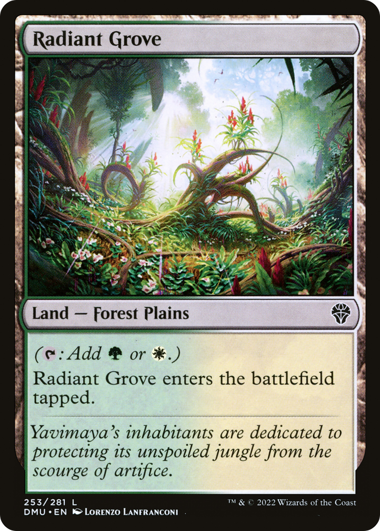 Radiant Grove (DMU-253)  - Dominaria United