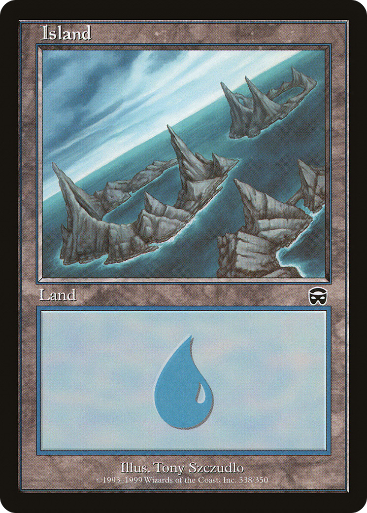 Island (338) (MMQ-338)  - Mercadian Masques