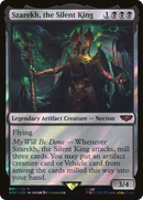 Szarekh, the Silent King (Surge Foil) (40K-001)  Foil - Warhammer 40,000 Commander