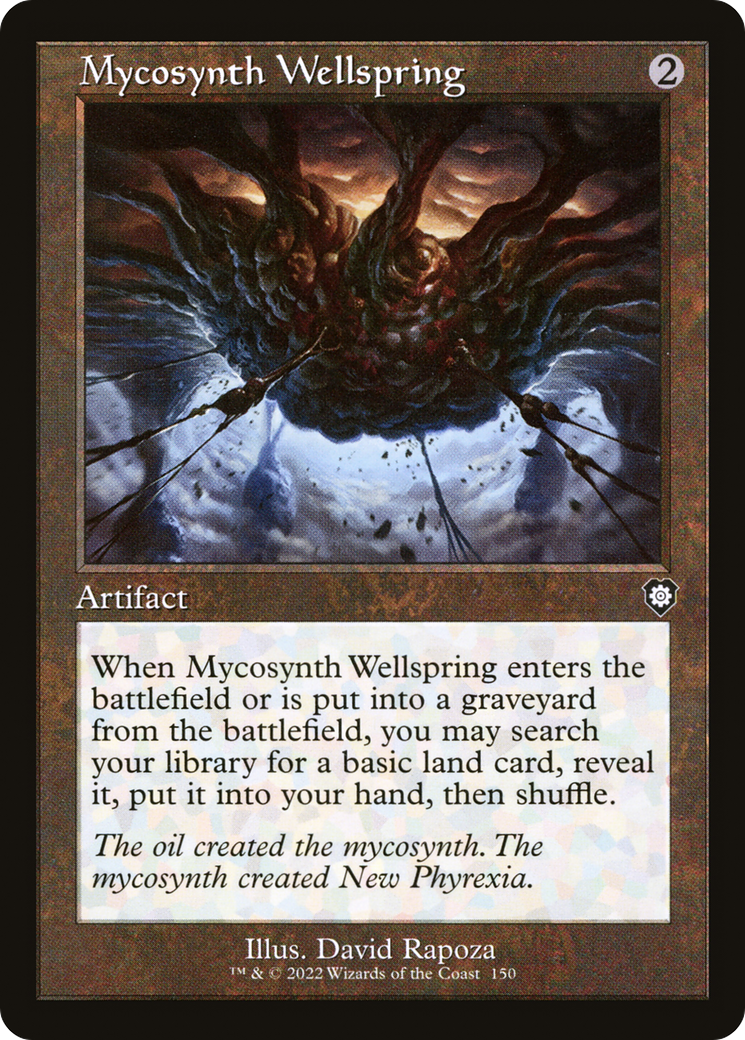 Mycosynth Wellspring (Retro Frame) (BRC-150)  - The Brothers' War Commander