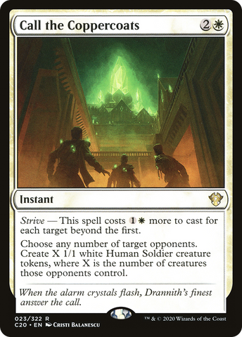 Call the Coppercoats (C20-023)  - Commander 2020