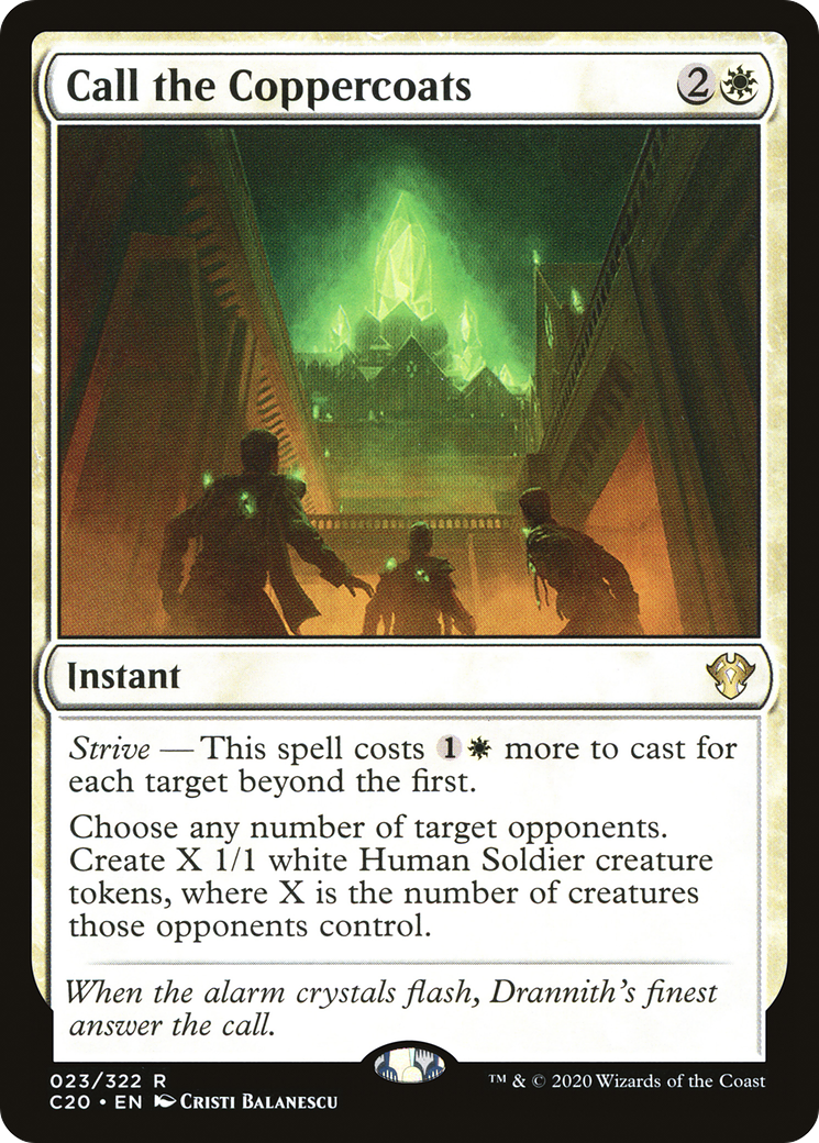 Call the Coppercoats (C20-023)  - Commander 2020