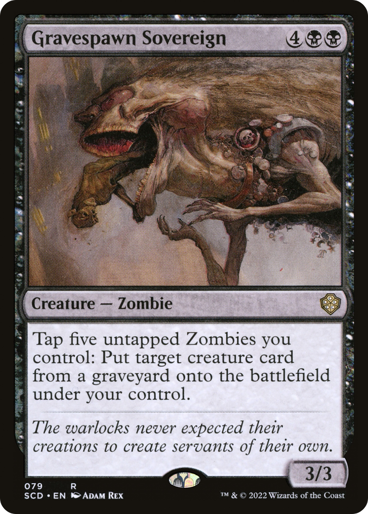 Gravespawn Sovereign (SCD-079)  - Starter Commander Decks