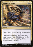 Vanishing Verse (STX-244)  Foil - Strixhaven: School of Mages