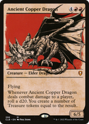 Ancient Copper Dragon (Showcase) (CLB-396)  - Commander Legends: Battle for Baldur's Gate: (Showcase)