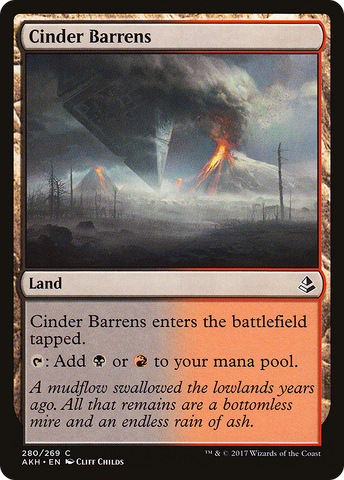 Cinder Barrens (AKH-280)  - Amonkhet