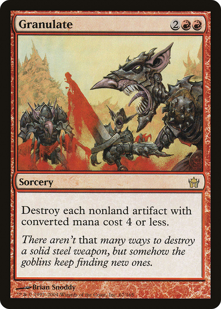 Granulate (5DN-067)  Foil - Fifth Dawn