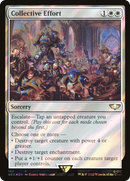 Collective Effort (Surge Foil) (40K-183)  Foil - Warhammer 40,000 Commander