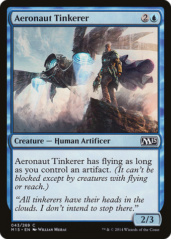 Aeronaut Tinkerer (M15-043)  Foil - Magic 2015
