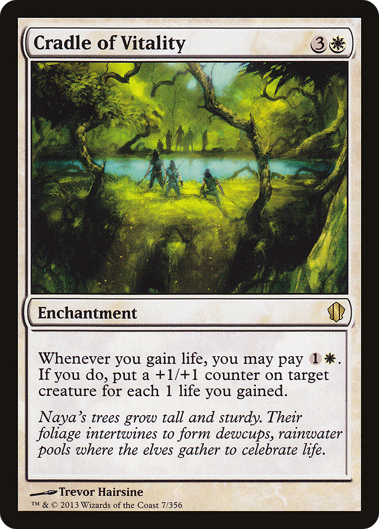Cradle of Vitality (C13-007)  - Commander 2013