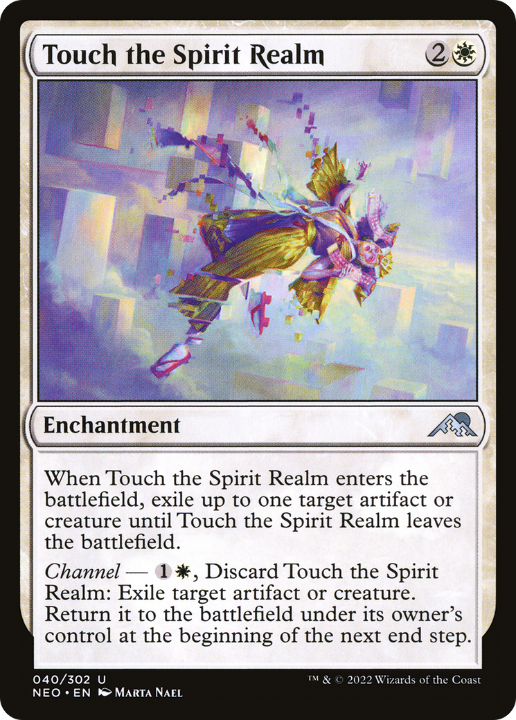 Touch the Spirit Realm (NEO-040)  - Kamigawa: Neon Dynasty