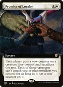 Promise of Loyalty (Extended Art) (C21-348)  - Commander 2021: (Extended Art)