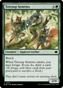 Treetop Sentries (BLB-201) - Bloomburrow Foil