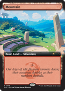 Mountain (1359) (SLD-1359)  Foil - Secret Lair Drop: (Extended Art)