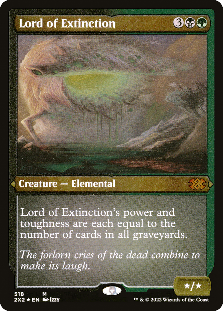 Lord of Extinction (Foil Etched) (2X2-518)  Foil - Double Masters 2022