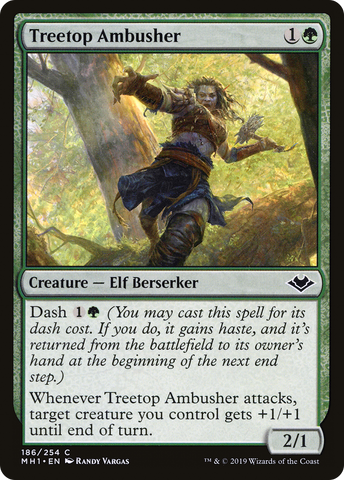 Treetop Ambusher (MH1-186)  Foil - Modern Horizons