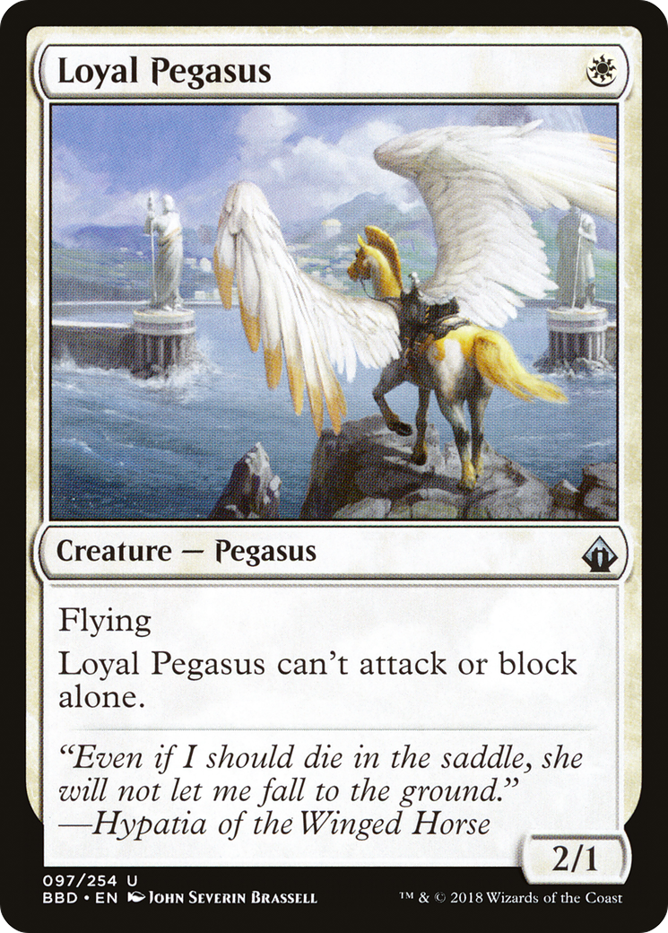 Loyal Pegasus (BBD-097)  Foil - Battlebond