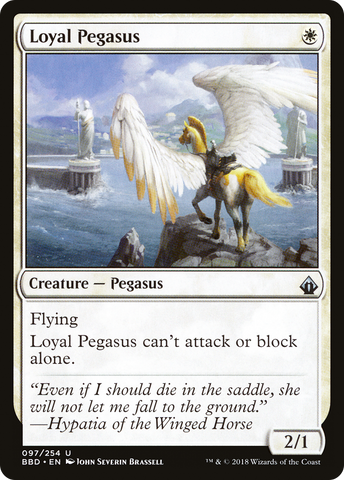 Loyal Pegasus (BBD-097)  Foil - Battlebond