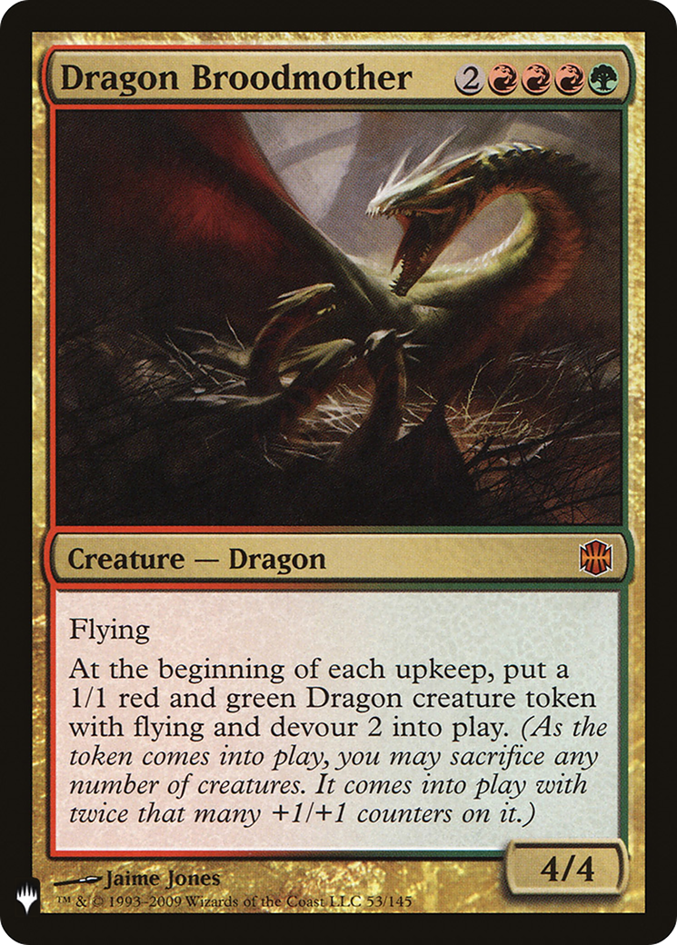 Dragon Broodmother (LIST-053)  - The List
