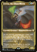 Averna, the Chaos Bloom (Foil Etched) (CMR-589)  Foil - Commander Legends