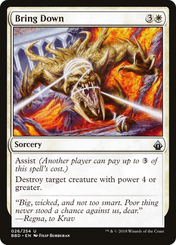 Bring Down (BBD-026)  Foil - Battlebond