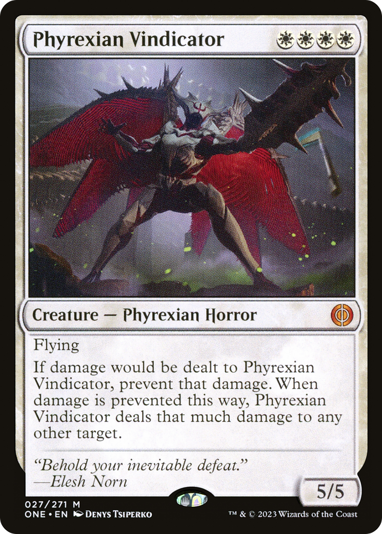 Phyrexian Vindicator (ONE-027)  - Phyrexia: All Will Be One