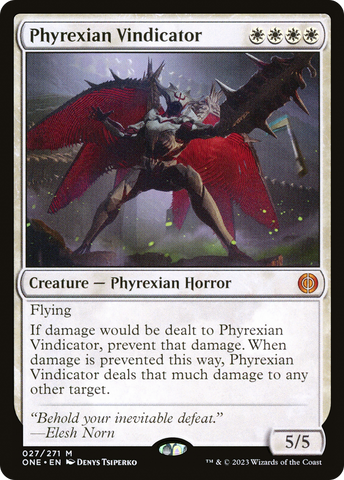 Phyrexian Vindicator (ONE-027)  - Phyrexia: All Will Be One
