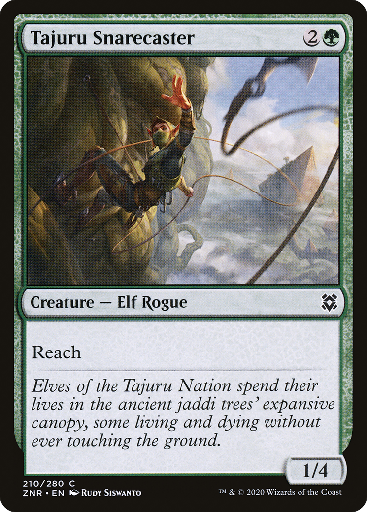 Tajuru Snarecaster (ZNR-210)  Foil - Zendikar Rising