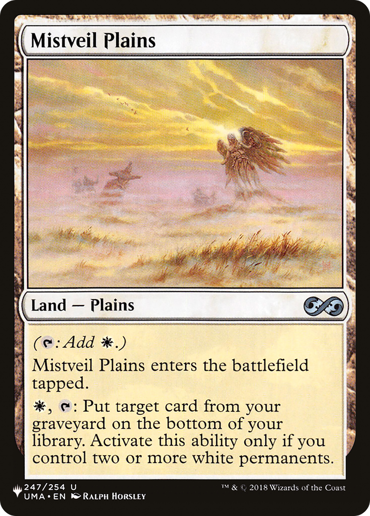 Mistveil Plains (LIST-247/254)  - The List
